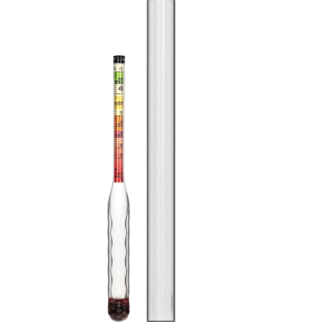 suikermeter met thermometer