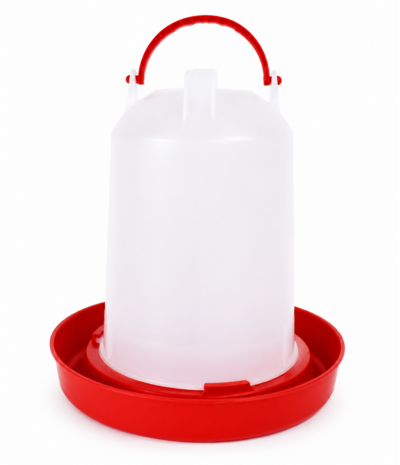 Drinkklok voor pluimvee met handvat 1.5 liter