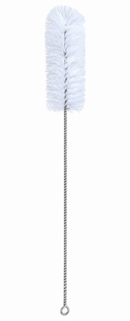 Nylon Borstel 37 cm &ndash; Voor Erlenmeyers, Maatcilinders en Maatbekers