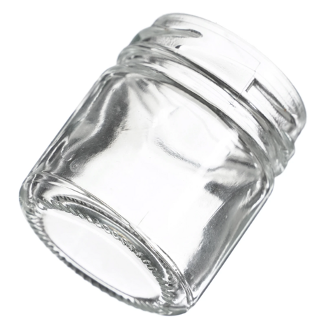40 ml Glazen Potjes met Gekleurd Deksel &ndash; Set van 10 Stuks