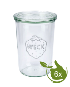Weck Lagerglas mit Deckel (850ml) 3/4L