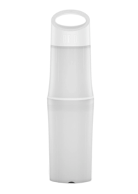 Zuckerrohrwasserflasche 500 ml - Weiß