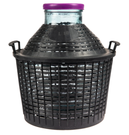  Fermentationsflasche 10 Liter mit großer Öffnung + Korb