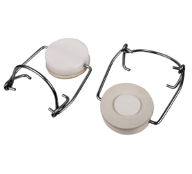 Bügelkappe 40mm 2 stück