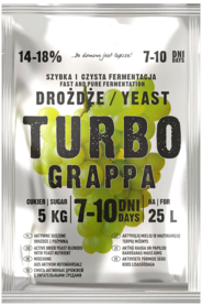 Turbo Grappa Brennereihefe 7-10 Tage
