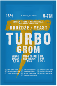 Turbo Grom Brennereihefe 5-7 Tage