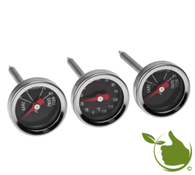 Ein Satz Mini-Thermometer für Steaks und anderes Fleisch