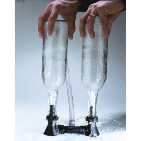 Flaschenwascher Double Blast