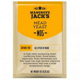 Trocken Bierhefe Mead M05- Mangrove Jack's Craft Series - 10 g