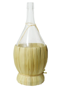 Authentische Weinflasche aus Glas 2 liter