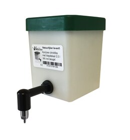 Kaninchentrinkflasche mit Deckel 0,5 l