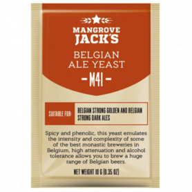 Trocken Bierhefe Belgian Ale M41 - Mangrove Jack's Craft Series - 10 g