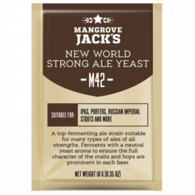 Trocken Bierhefe New World Strong Ale M42 - Mangrove Jack's Craft Series - 10 g