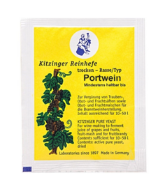  Trockenhefe Kitzinger Portwein für 50 l