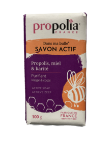 Aktivseife mit Propolis und Honig