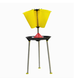 Hühnerschlachttisch mit 3 Schlachttrichtern