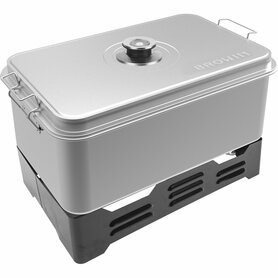 Tragbare Tischräucherei Familie