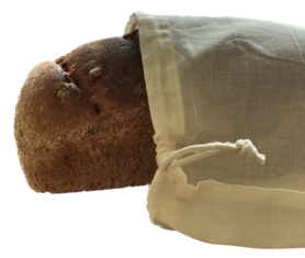 Brottasche 100% Baumwolle - Extra Groß (Bio)