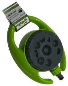 Gartensprinkler mit 9 Sprühformen
