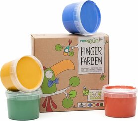 Neogrün Fingerfarben-Set Aki