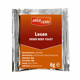Bierhefe Brewferm Lager 6 g