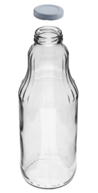 Saftflasche mit Streifenmotiv 750 ml