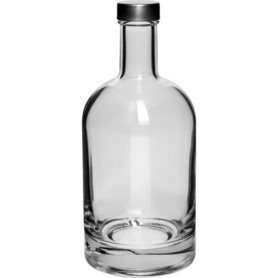 Likörflasche Elegance aus Glas 500 ml
