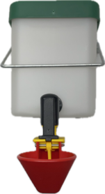 Trinkflasche  0.5 l mit kleine cup naturel incl.beugel