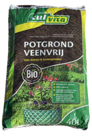 Bio-Blumenerde torffrei 40 Liter