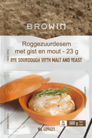 Roggensauerteig mit Hefe und Malz 23 g