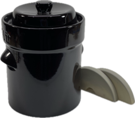 Sauerkrauttopf 10 l, + Deckel/Steine