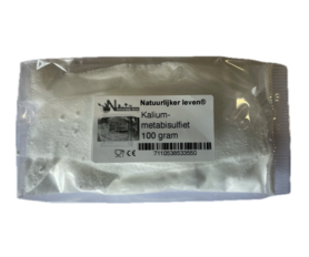 Kaliummetabisulfit 100 gram