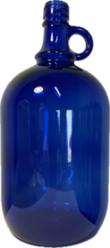 Flasche 2 L Azure Blau mit Ohr