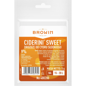 Halbsüße und süße Apfelweinhefe, 5g