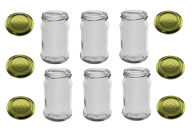 Einmachgläser 300 ml 6 stück