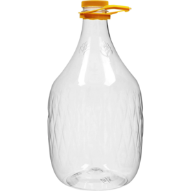 Gärflasche aus Kunststoff, 5 l, mit Schraubverschluss und Tragegriff