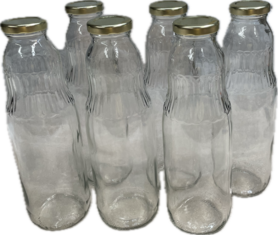 Saft-Flasche  (Gold) 750 ml