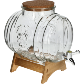 5-Liter-Likör- oder Tinkturfass mit weiter Öffnung