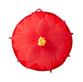 Poinsettia deckel 28cm von Charles Viancin