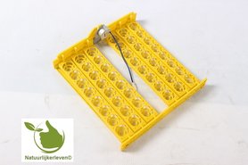Automatische Drehsystem für 48 Bruteier.