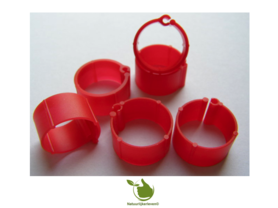 Click ring für geflügel 25 stück von 16mm