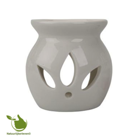 Ölbrenner mit 3x10ml Duftöl Rose, Vanille, Lavendel