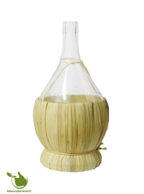 Authentische Weinflasche aus Glas 1liter