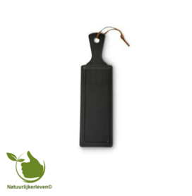 Käseplatte Porzellan Schwarz S Länge 19,5 cm