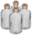 Set dekorative Flaschen 240ml