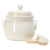 Mini-Gärtopf creme 1Ltr.