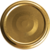 Twist-off Deckel 66 mm gold 10 Stück