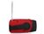 Notradio, aufladbar per Kurbel, Solarpanel oder USB.