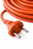 Verlengsnoer 20 meter oranje
